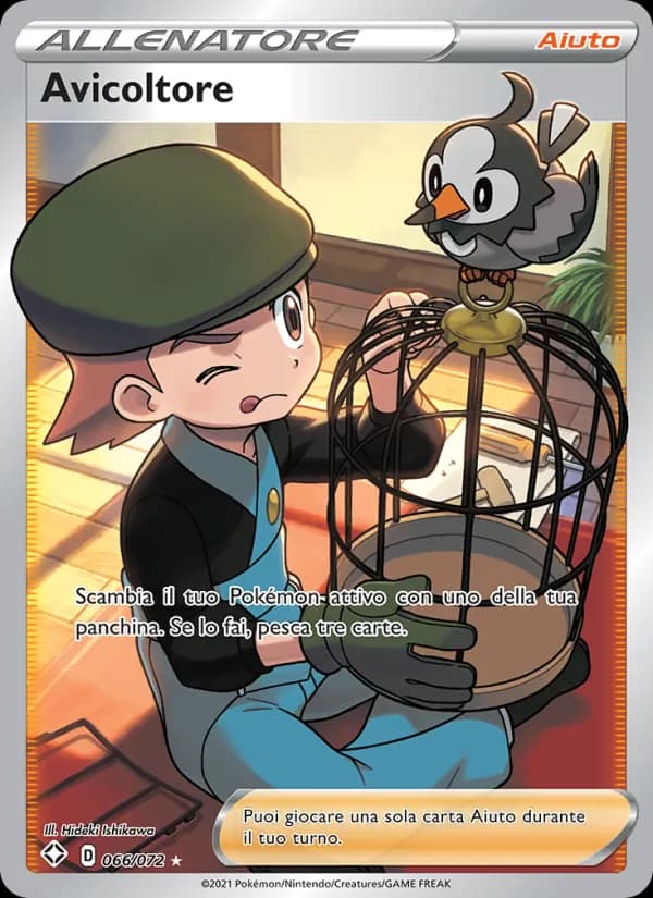 Avicoltore card in Italian