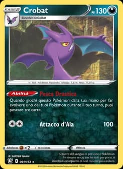 Crobat card in Italian