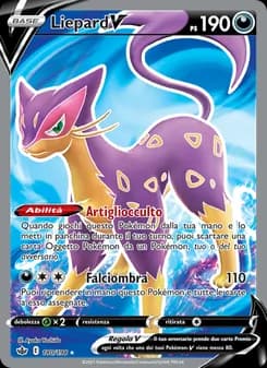 Liepard V card in Italian