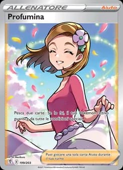 Profumina card in Italian