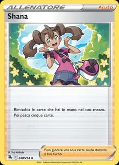 Shana card in Italian