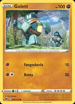 Golett card in Italian