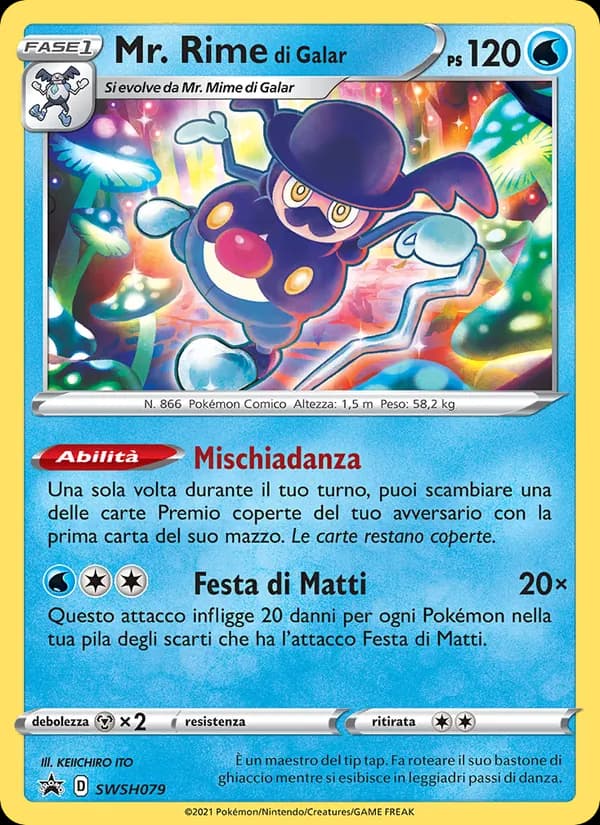 Mr. Rime di Galar card in Italian