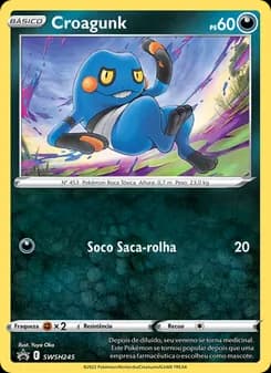 Croagunk card in Italian