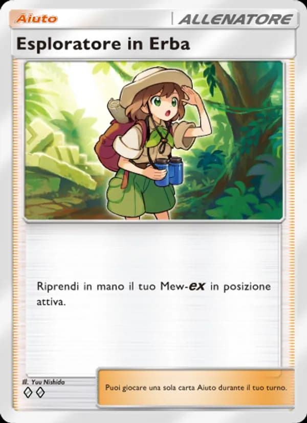 Esploratore in Erba card in Italian