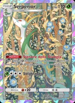 Serperior card in Italian
