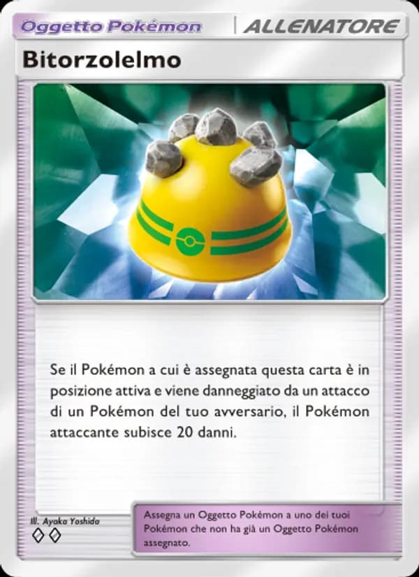 Bitorzolelmo card in Italian