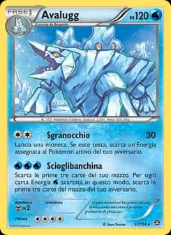 Avalugg card in Italian