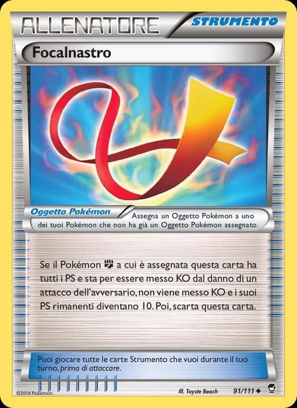 Focalnastro card in Italian
