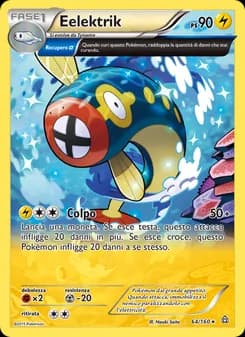Eelektrik card in Italian