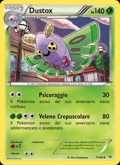 Dustox card in Italian