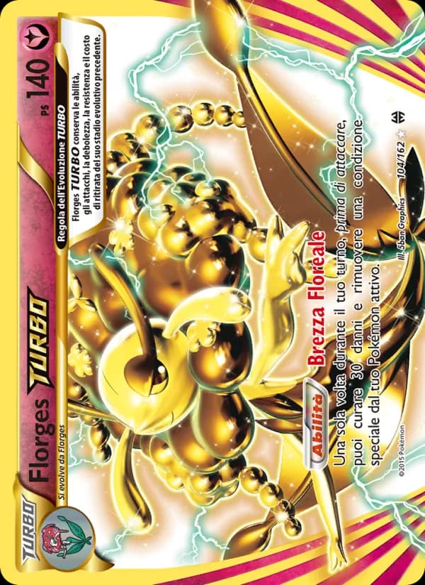 Florges TURBO card in Italian
