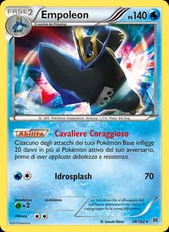 Empoleon card in Italian