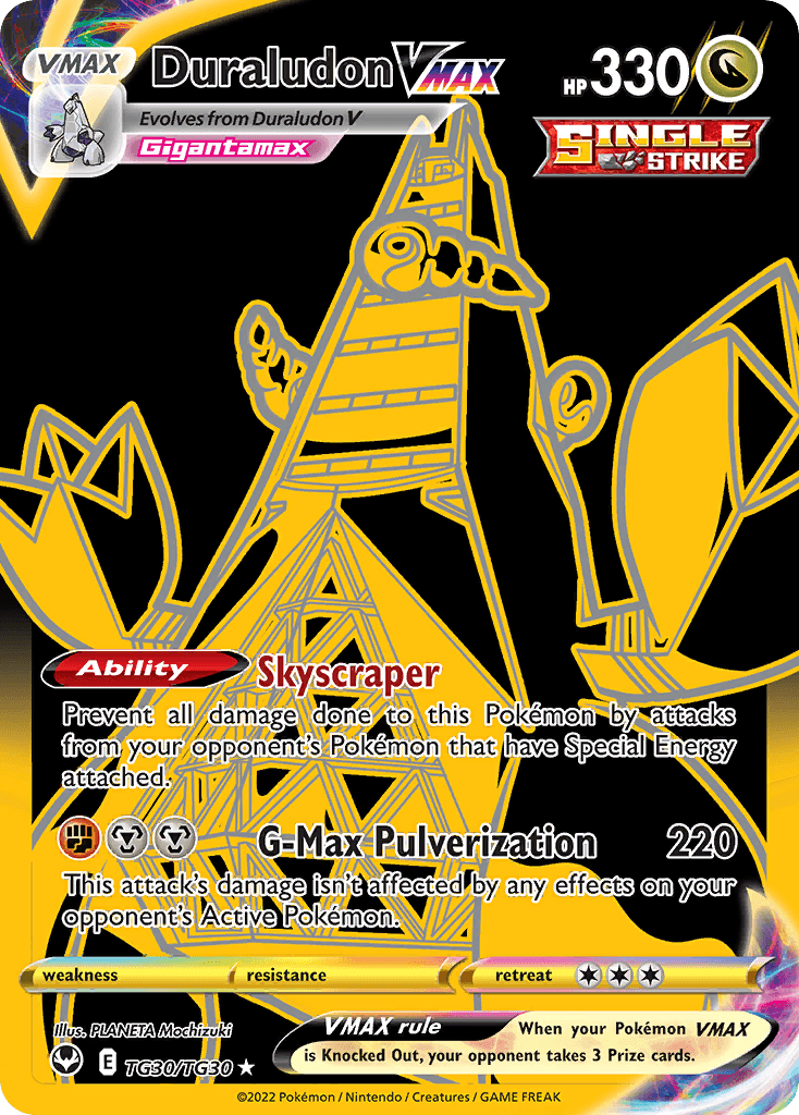 Duraludon VMAX card in English