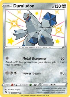 Duraludon card in English