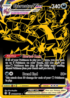 Eternatus VMAX card in English