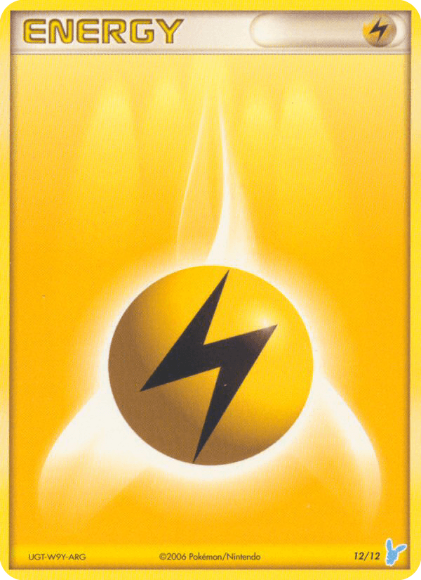 Lightning Energy card in English